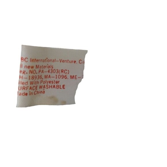 PBC International White Red Heart Seal Sealion Plush 8" - Picture 6 of 6